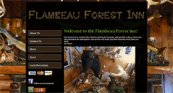 Desktop Screenshot of flambeauforestinn.net